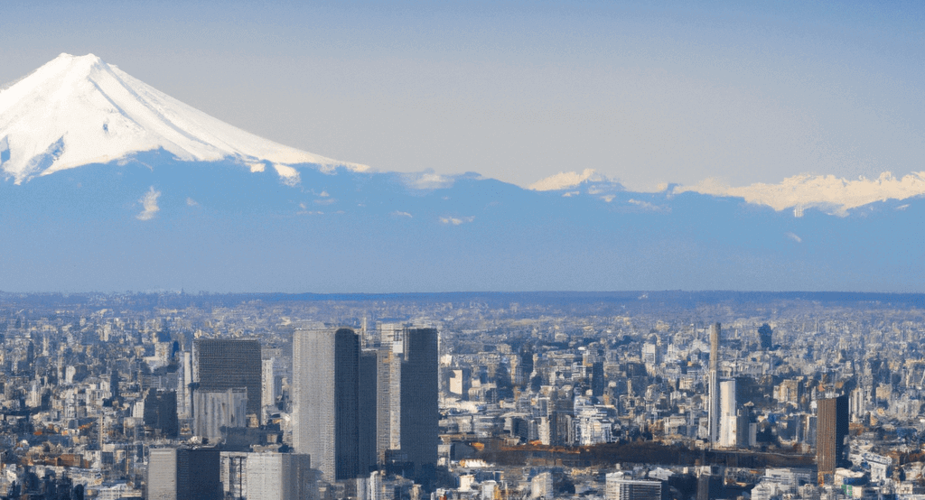 Vista de Tokio, la capital de Japón