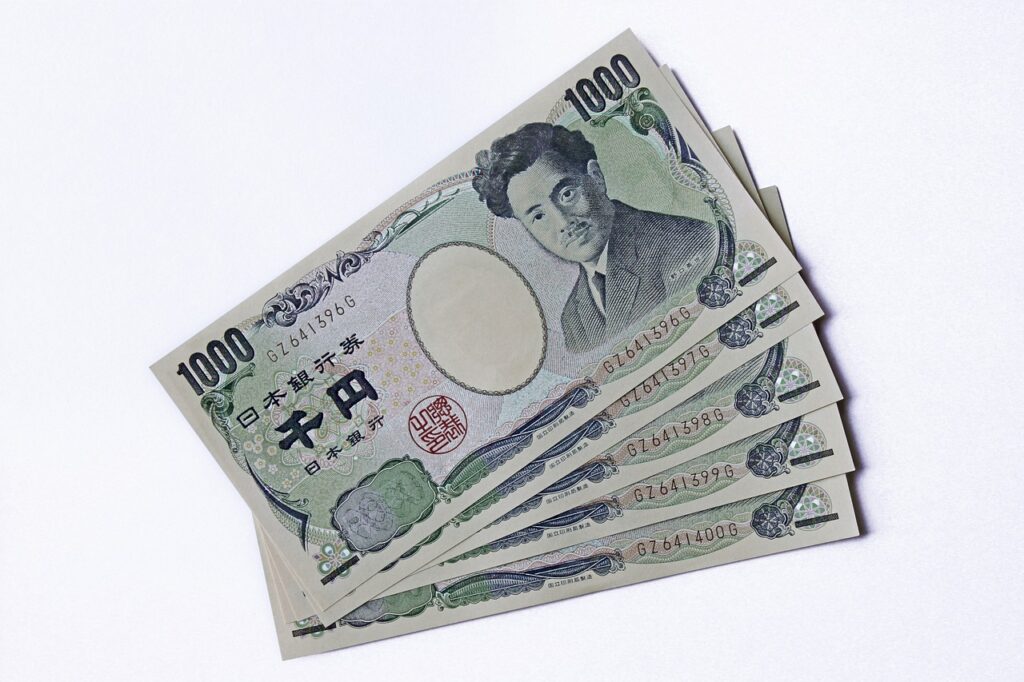 Yen japonés billetes